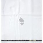 J.Hampstead Moretti Premium Egyptian Collection with 100% Giza Cotton White colour Jacquard Pattern Unstitched Shirt Fabric of 1.6 mts / VV2390L