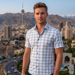 J.Hampstead Moretti Premium Egyptian Collection with 100% Giza Cotton White Checkered Pattern Unstitched Shirt Fabric of 1.6 mts - Made In Italy / VV2391A