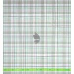 J.Hampstead Moretti Premium Egyptian Collection with 100% Giza Cotton Green (Celadon) Checkered Pattern Unstitched Shirt Fabric of 1.6 mts - Made In Italy / VV2391B