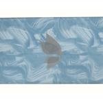 J.Hampstead 100% Pure Giza Cotton Printed pattern Light Blue (Aqua) colour Unstitched Shirt Fabric of 1.6 meters / VV2392S