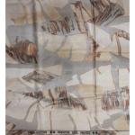 J.Hampstead 100% Pure Giza Cotton Printed pattern Multi colour Unstitched Shirt Fabric of 1.6 meters / VV2392C