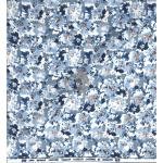 J.Hampstead 100% Pure Giza Cotton Printed pattern Multi colour Unstitched Shirt Fabric of 1.6 meters / VV2392L