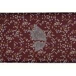 J.Hampstead 100% Pure Giza Cotton Printed pattern Maroon colour Unstitched Shirt Fabric of 1.6 meters / VV2392V