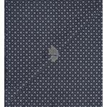 J.Hampstead 100% Pure Giza Cotton Printed pattern Black colour Unstitched Shirt Fabric of 1.6 meters / VV2392Y