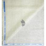J.Hampstead Moretti 100% Pure Linen Fabric with White (Ivory) Colour Plain Pattern Unstitched Shirt Fabric of 1.6 mts / VV2401