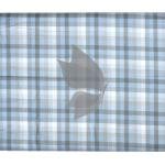 J.Hampstead Moretti Premium Egyptian Collection with 100% Giza Cotton Multicolour Checkered Pattern Unstitched Shirt Fabric of 1.6 mts - Made In Italy / VV2426