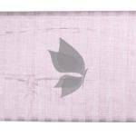 J.Hampstead Moretti Premium Egyptian Collection with 100% Giza Cotton Pink (Misty Rose) Colour Striped Pattern Unstitched Shirt Fabric of 1.6 mts - Made In Italy / VV2432