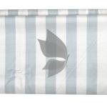 J.Hampstead Moretti Premium Egyptian Collection with 100% Giza Cotton Light Green (Celadon) Colour Striped Pattern Unstitched Shirt Fabric of 1.6 mts - Made In Italy / VV2433