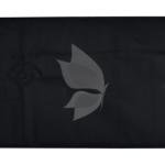 J.Hampstead Moretti Premium Egyptian Collection with 100% Giza Cotton Black Colour Striped Pattern Unstitched Shirt Fabric of 1.6 mts - Made In Italy / VV2437