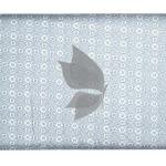 Siyaram's European Print Collection with 100% Superfine Giza Cotton Light Blue (Baby Blue) Colour Unstitched Shirt Fabric of 1.6 Mts / VV2441