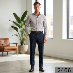 Raymond Australian Merino Wool blended Checkered pattern and Fabric for all  Seasons Wear Green Colour Unstitched Trouser Fabric of 1.3 Mts / VV2466