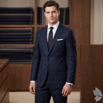 Raymond Australian Merino Wool blended Checkered pattern and Fabric for all  Seasons Wear Green Colour Unstitched Suit Fabric of 3 Mts / VV2467