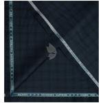 Raymond Australian Merino Wool blended Checkered pattern and Fabric for all  Seasons Wear Green Colour Unstitched Suit Fabric of 3 Mts / VV2467