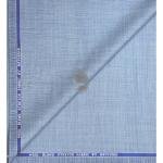 Raymond 51% Australian Merino Wool Rich blended Solid Pattern Blue Coloured Stretchable Unstitched Trouser Fabric of 1.3 Mts / VV2480