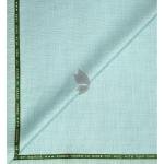 Raymond Super 70's Australian Merino Wool blended with 35% CATIONIC Checkered Pattern and Easy Care Green Colour Unstitched Trouser Fabric of 1.3 Mts / VV2483