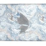 Siyaram's Royale Linen 100% Linen with 60 Lea count Digital Printed Blue Colour Unstitched Shirt Fabric of 1.6 Meters / VV2502