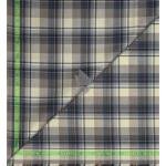 J.Hampstead Moretti Premium Egyptian Collection with 100% Giza Cotton Multicolour Checkered Pattern Unstitched Shirt Fabric of 1.6 mts - Made In Italy / VV2523