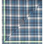 J.Hampstead Moretti Premium Egyptian Collection with 100% Giza Cotton Multicolour Checkered Pattern Unstitched Shirt Fabric of 1.6 mts - Made In Italy / VV2524