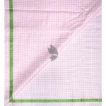 J.Hampstead Moretti Premium Egyptian Collection with 100% Giza Cotton Pink (Misty Rose) Colour Checkered Pattern Unstitched Shirt Fabric of 1.6 mts / VV2530