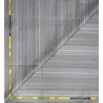 J.Hampstead Moretti Premium Egyptian Collection with 100% Giza Cotton Grey (Sage) Colour Striped Pattern Unstitched Shirt Fabric of 1.6 mts - Made In Italy / VV2552