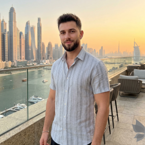 J.Hampstead Moretti Premium Egyptian Collection with 100% Giza Cotton Grey (Sage) Colour Striped Pattern Unstitched Shirt Fabric of 1.6 mts - Made In Italy / VV2552