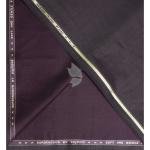 Raymond Super 100's Australian Merino Wool Soft & Gentle Fabric with Self Checkered Pattern and Brown colour Unstitched Suit Fabric of 3.25 Meters / VV2566