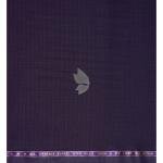 Raymond Australian Merino Wool Blended with All weather Jacquard pattern Dark Blue (Egg Plant) Unstitched Suit Fabric of 3.5 meters / VV2588