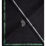 Raymond Australian Merino wool blend with Smart Stretch and made from Fine Merino Wool Checkered Pattern Grey colour Unstitched Suit Fabric of 3.25 meters / VV2592