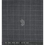 Raymond 45% Australian merino wool blended with Special Finish Checkered Pattern Grey colour Unstitched Suit Fabric of 3.5 meters / VV2605