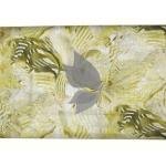 Siyaram's Royale Linen 100% Linen with 60 Lea count Digital Printed Green Colour Unstitched Shirt Fabric of 1.6 Meters / VV2617