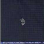 Raymond Luxurious fabrics with Super 120's Wool count & made with 70% wool "Luxolite" Collection Navy Blue colour Checkered Unstitched Suit Fabric of 3.5 Mts / VV2654