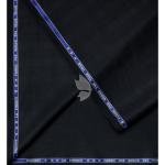 Raymond La miraco collection with 45% wool blend, 16% Viscose blend Black checkered unstitched suit fabric of 3.5 Mts / VV2698