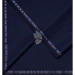 Raymond "Aurich" collection Super 90's merino wool Blue color Checkered unstitched Suit fabric of 3.5 meters / VV2742