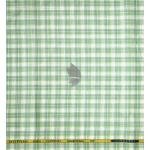 J.Hampstead Moretti Premium Egyptian Collection with 100% Giza Cotton Green Checkered Pattern Unstitched Shirt Fabric of 1.6 mts - Made In Italy / VV2763
