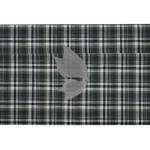 J.Hampstead Moretti Premium Egyptian Collection with 100% Giza Cotton Green Checkered Pattern Unstitched Shirt Fabric of 1.6 mts - Made In Italy / VV2764