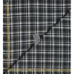 J.Hampstead Moretti Premium Egyptian Collection with 100% Giza Cotton Green Checkered Pattern Unstitched Shirt Fabric of 1.6 mts - Made In Italy / VV2764