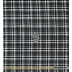 J.Hampstead Moretti Premium Egyptian Collection with 100% Giza Cotton Green Checkered Pattern Unstitched Shirt Fabric of 1.6 mts - Made In Italy / VV2764