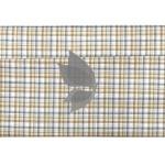 J.Hampstead Moretti Premium Egyptian Collection with 100% Giza Cotton Multicolor Checkered Pattern Unstitched Shirt Fabric of 1.6 mts - Made In Italy / VV2771