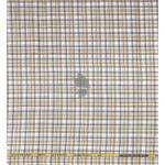 J.Hampstead Moretti Premium Egyptian Collection with 100% Giza Cotton Multicolor Checkered Pattern Unstitched Shirt Fabric of 1.6 mts - Made In Italy / VV2771