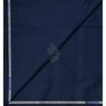 J.Hampstead Moretti Premium Egyptian Collection with 100% Giza Cotton Dark Blue colour Solid Pattern Unstitched Shirt Fabric of 1.6 mts / VV2789