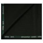 J.hampstead 100'S GREEN COLOUR SELF DESIGN UNSTITCHED TROUSER FABRIC -1.30 METRES - VV5136