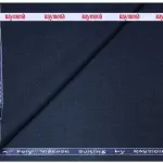 RAYMOND POLY VISCOSE BLUE UNSTITCHED TROUSER FABRIC-1.25MTS - 4321 / VV5237