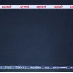 RAYMOND POLY VISCOSE BLUE UNSTITCHED TROUSER FABRIC-1.25MTS - 4321 / VV5237