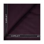 J.hampstead Purple Plain Terron Rayon Unstitched Trouser Fabric - 1.25 Metres - VV6002