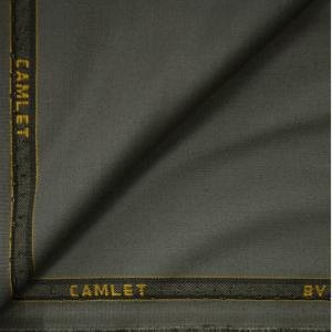 J.Hampstead Viscose Rayon Solid Grey Trouser Fabric of 1.25 Mts / VV6048