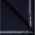 J.Hampstead Navy Blue Plain Terron Rayon Unstitched Trouser Fabric - 1.25 Metres / VV6062