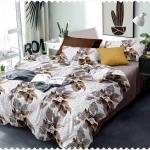 " Weaves Empire " 9.0 Feet x 9.0 Feet (King Size) 100 % Cotton Cream Colour Double Bed Set With Two Stitched Pillow Covers ( 46 cm x 69 cm ) / VV6087