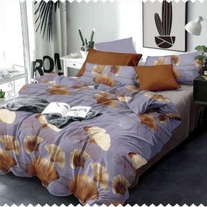 " Weaves Empire " 9.0 Feet x 9.0 Feet (King Size) 100 % Cotton Light Purple Colour Double Bed Set With Two Stitched Pillow Covers ( 46 cm x 69 cm ) / VV6088