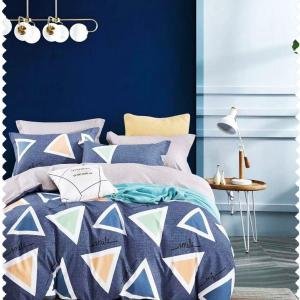 " Weaves Empire " 9.0 Feet x 9.0 Feet (King Size) 100 % Cotton Blue Colour Double Bed Set With Two Stitched Pillow Covers ( 46 cm x 69 cm ) / VV6089