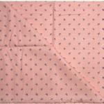 J.HAMPSTEAD " 100% GIZA COTTON " PEACH COLOURED STRIPED UNSTITCHED SHIRT FABRIC - 1.6 METRES- VV6394